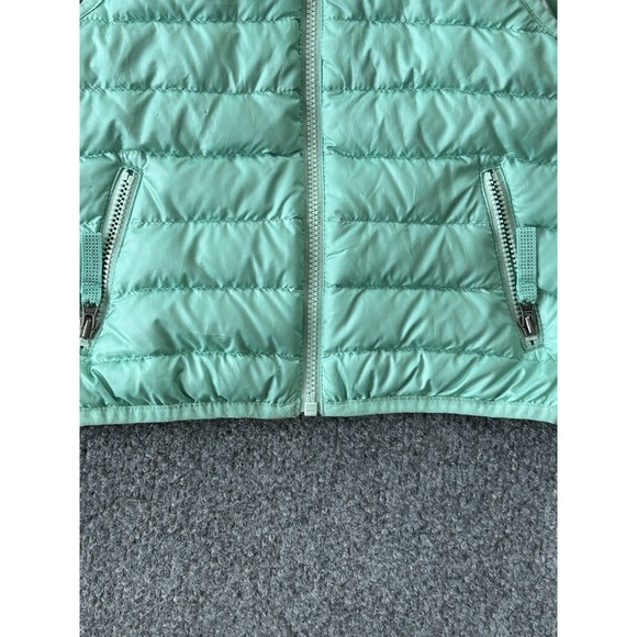 Patagonia Jakcet Baby 12-18m Down Filled Sweater Vest Teal Green Puffer Toddler - Picture 6 of 12